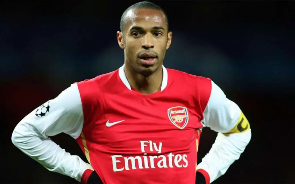 Mantan pemain Arsenal, Thierry Henry. Foto: The Talking Moose