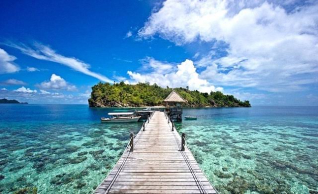 Keindahan alam di Indonesia. Foto: Repro google.com