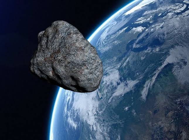 Ilustrasi asteroid yang mendekati bumi. Foto: Repro google.com
