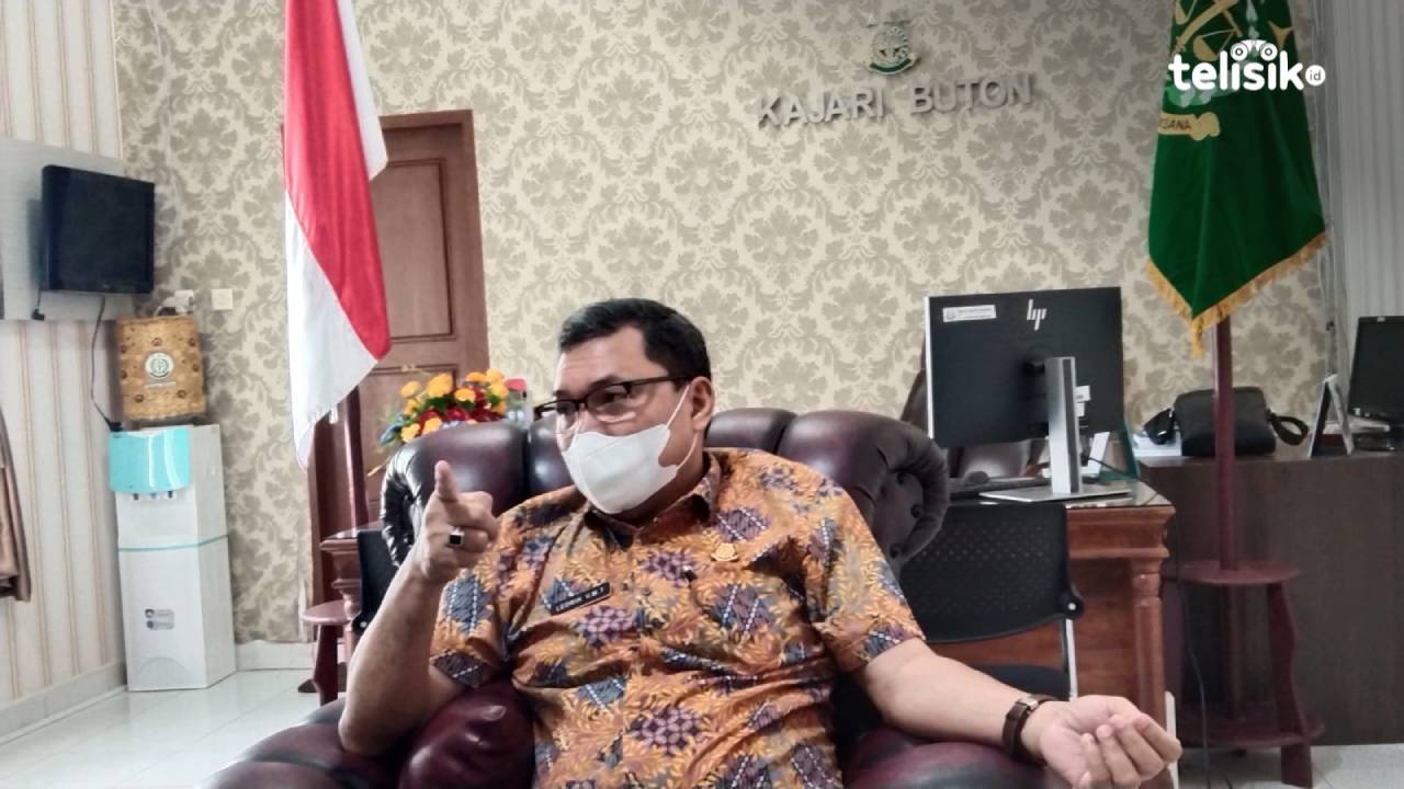 Kajari Buton, Ledrik Vicktor Mesak Takaendang. Foto: Risman/Telisik