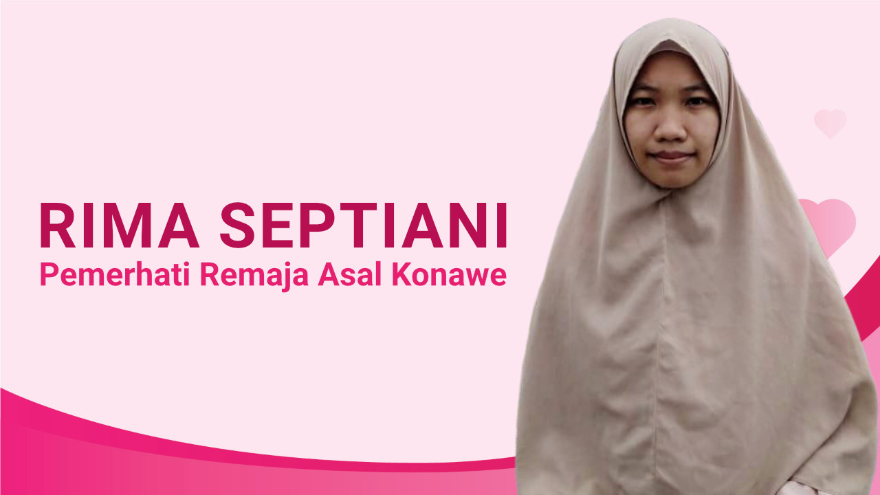 Rima Septiani, Pemerhati Remaja Asal Konawe. Foto: Ist.