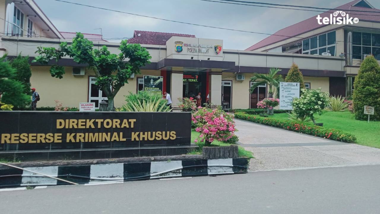 Kantor Ditreskrimsus Polda Sumut. Foto: Reza Fahlefy/Telisik