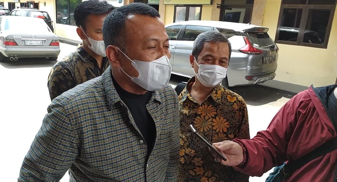 Bupati Ponorogo, Sugiri Sancoko saat di Mapolda Jatim. Foto: Ist.