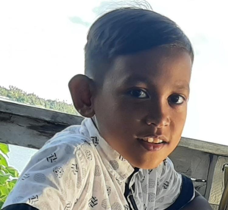 Afdal Miraj, anak 11 tahun menjadi korban tabrak lari, Foto: Ist.