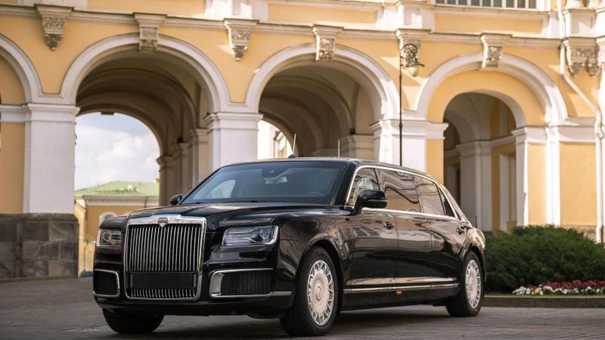 Aurus Senat L700 mobil dari presiden Rusia Vladimir Putin. Foto: Inilah.com