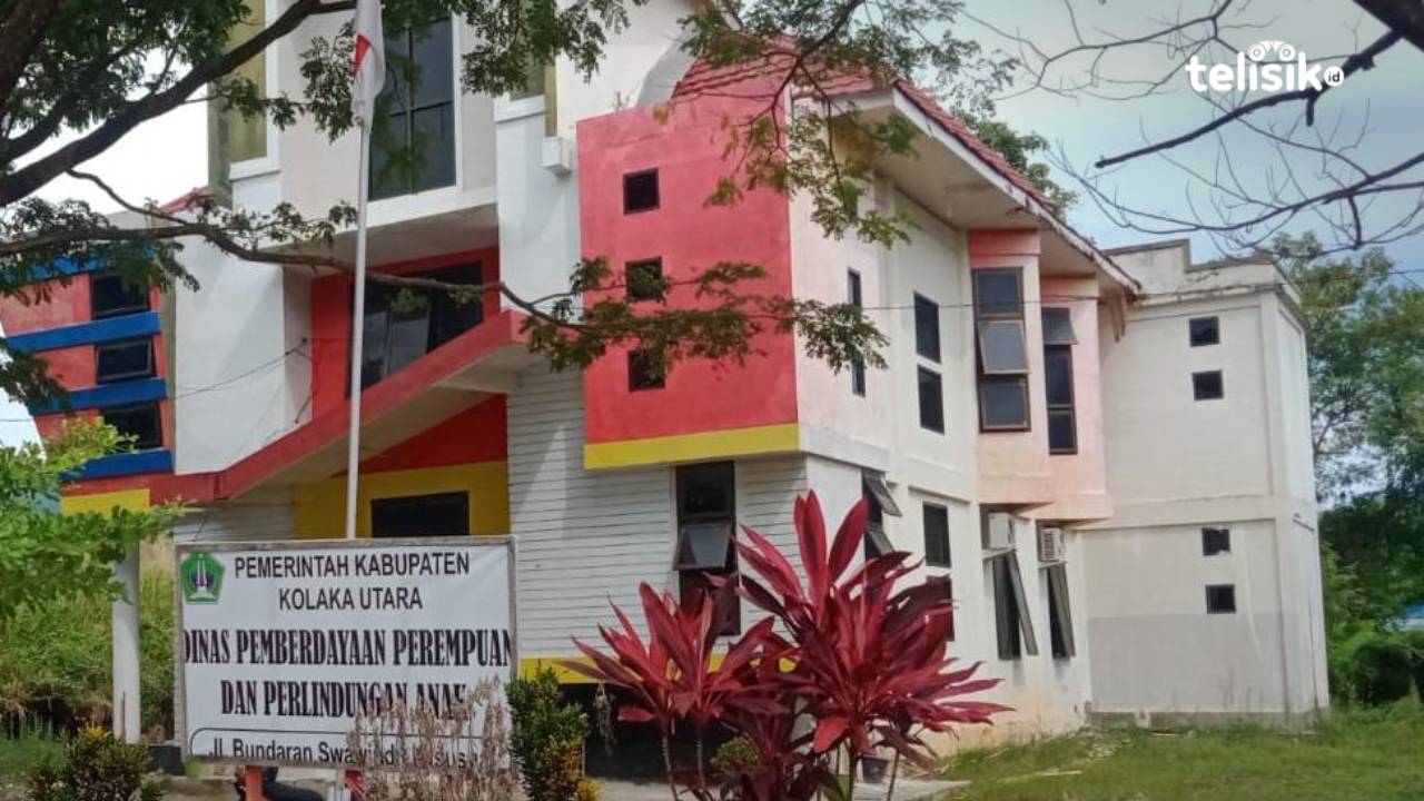 Gedung Kantor Dinas Pemberdayaan Perempuan dan Perlindungan Anak (DP3A) Kolut. Foto: Muh. Risal H/Telisik