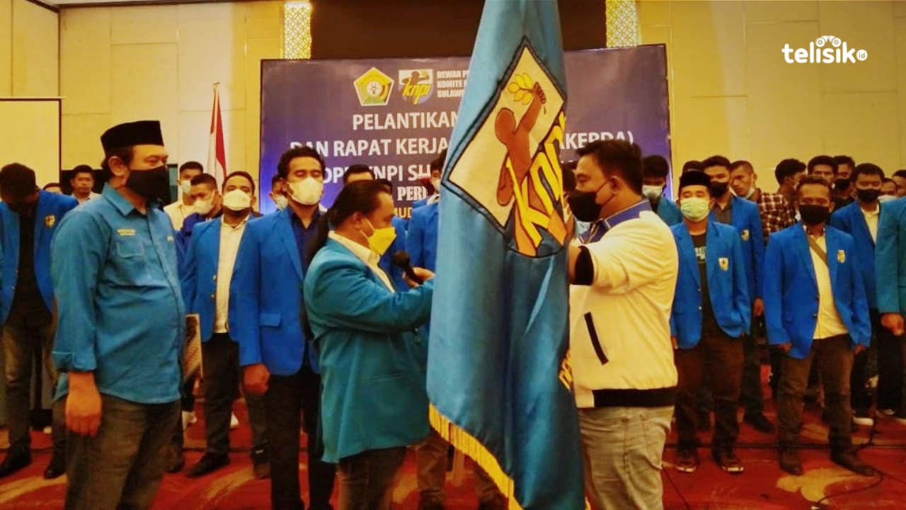 Suasana pelantikan DPD KNPI Sulawesi Tenggara. Foto: Andi Irna Fitriani/Telisik