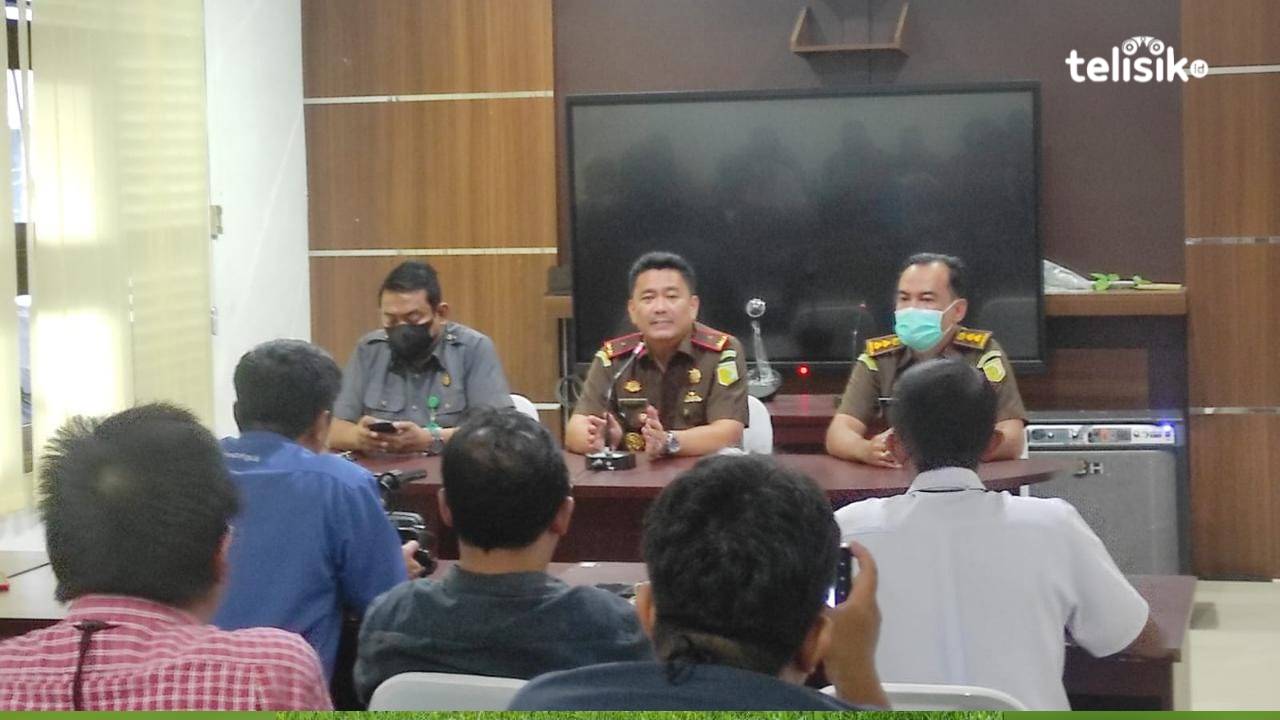 Kajati Sultra, Raimel Jesaja gelar silahturahmi bersama insan pers di Aula Kejati Sultra, Foto: Andi May/Telisik