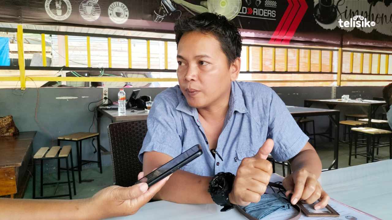 Ketua LBH Patowonua, Wawan, SH kuasa hukum  korban. Foto: Muh Risal H/Telisik