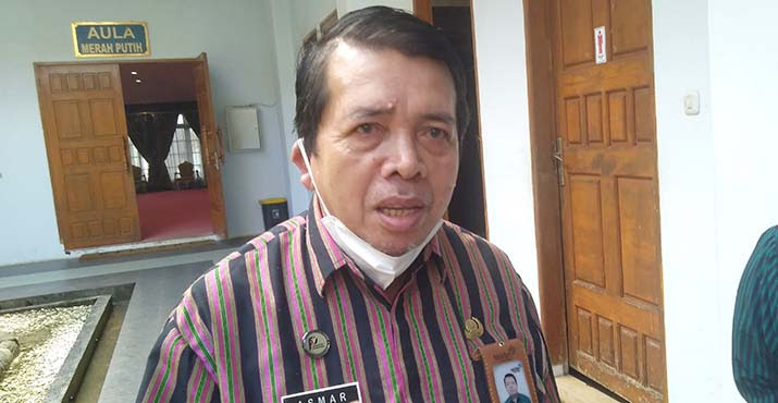Kepala Perwakilan BKKBN Sultra, Asmar, saat ditemui awak media. Foto : Ist