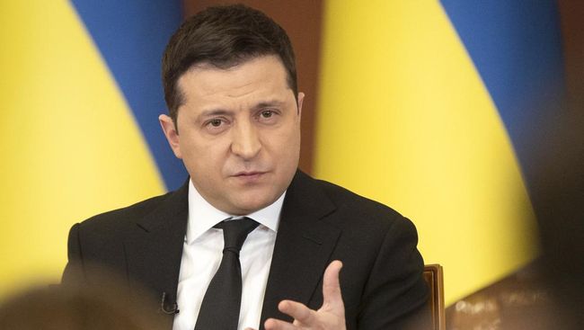 Presiden Ukraina, Volodymyr Zelenskiy. Foto: Repro AP