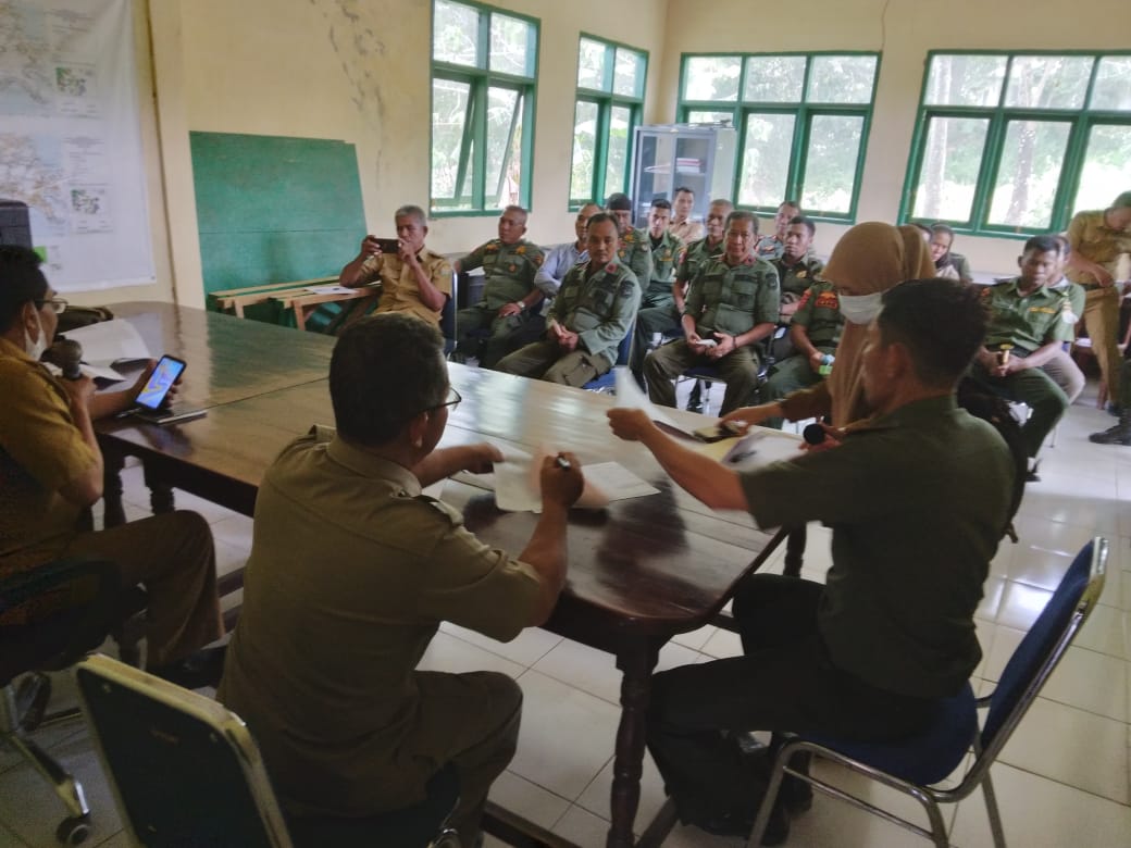 Sosialisasi pembinaan illegal logging yang diselenggarakan Dishut Sultra, Foto: Ist