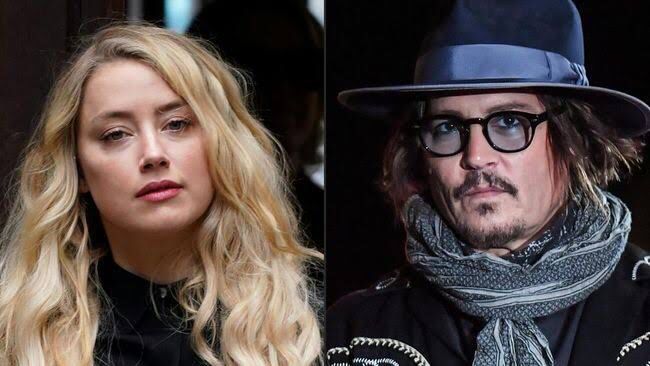 Johnny Depp dan Amber Heard saling tuding di persidangan terkait kasus KDRT dan pencemaran nama baik. Foto: Repro cnnindonesia.com