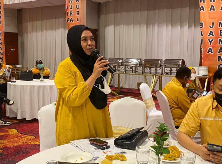 Ketua DPD Hanura Sultra, Wa Ode Nurhayati. Foto : Ist.