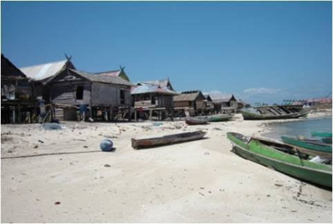 Pantai Pulo Balu, Desa Santiri. Foto: Ist.
