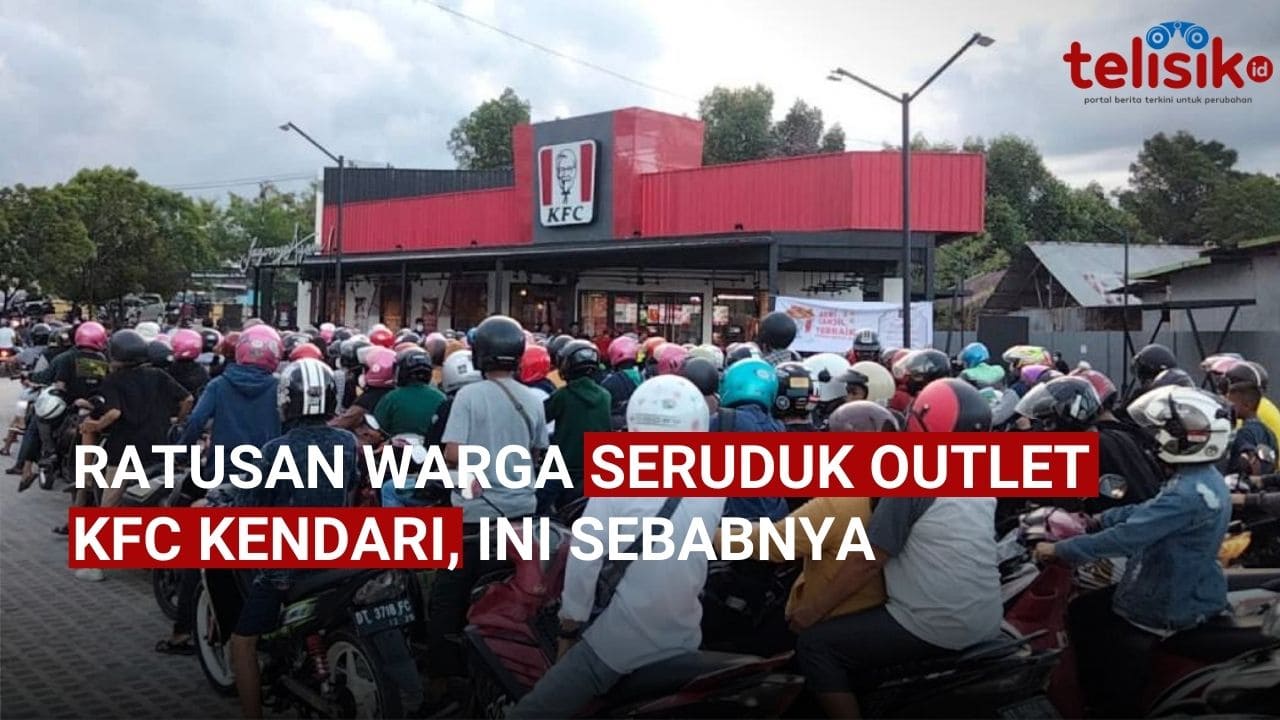 Video: Ratusan Warga Seruduk Outlet KFC Kendari, Ini Sebabnya