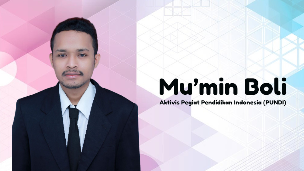 Mu’min Boli, Aktivis Pegiat Pendidikan Indonesia (PUNDI). Foto: Ist.