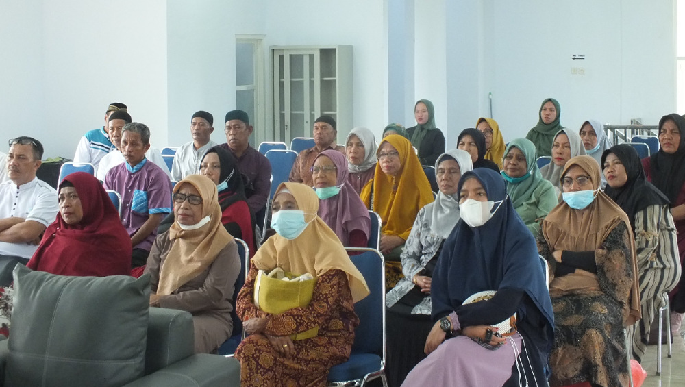 Sebanyak 52 jamaah haji asal Kabupaten Wakatobi batal lagi diberangkatkan tahun 2022 ini. Foto: Ist