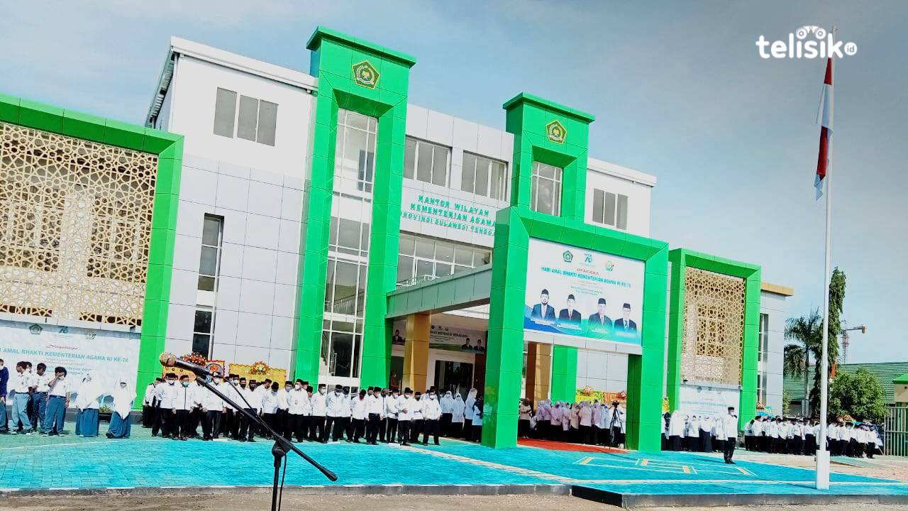 Sambut Lebaran Idul Adha 2022, Kemenag Provinsi Sulawesi Tenggara, canangkan Sultra Berkurban, sebagai bentuk implementasi salah satu poin Garbarata. Foto: Andi Irna Fitriani/Telisik