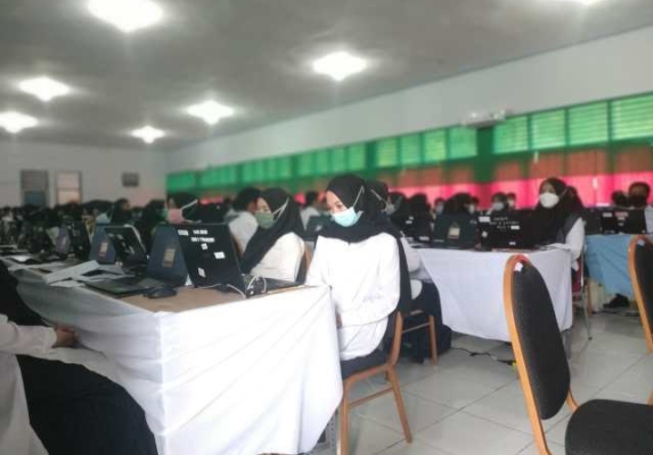 Proses seleksi CASN di Kolaka Utara tahun 2021. Foto: Diskominfo Kolut