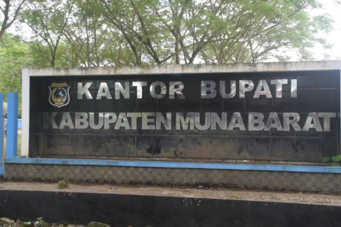 Kantor Pemkab Muna Barat. Foto: Ist.