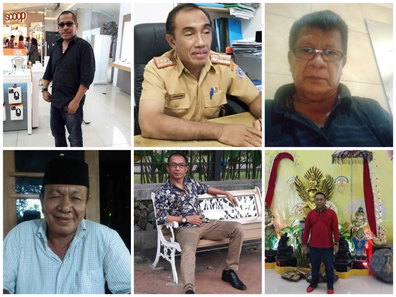 Enam tenaga ahli Bupati Muna. Foto: Ist.