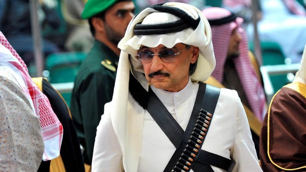 Pangeran Al Waleed Bin Talal jadi orang terkaya di Arab Saudi. Foto: Reuters