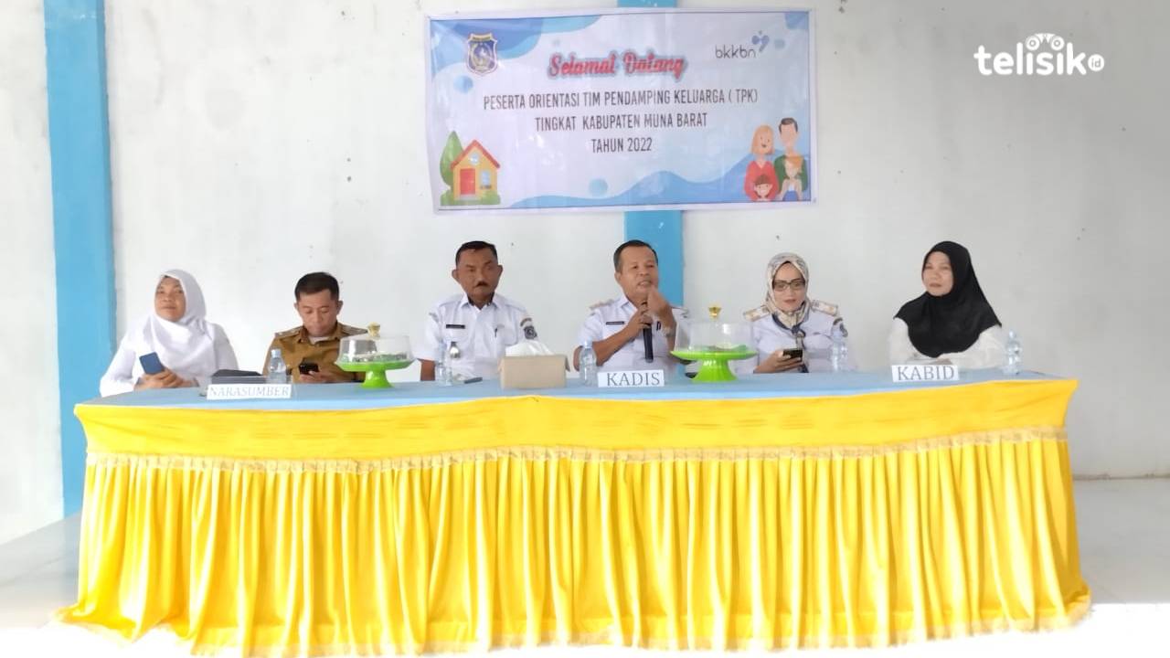 BPPKB gelar orientasi Tim Pendamping Keluarga angkatan kedua, guna mencegah dan menurunkan angka stunting di Kecamatan Kusambi dan Napano Kusambi, Muna Barat. Foto: Putri Wulandari/Telisik