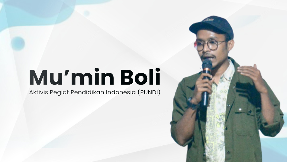 Mu’min Boli, Aktivis Pegiat Pendidikan Indonesia (PUNDI). Foto: Ist.