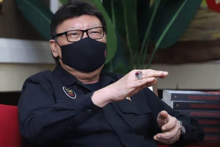 Menpan-RB Tjahjo Kumolo meninggal dunia di RS Abdi Waluyo, Jakarta, pukul 11.10 WIB. Meninggalkan mantan Sekjen PDI Perjuangan ini menyisakan duka mendalam bagi sahabat di Jawa Timur. Foto: Ist