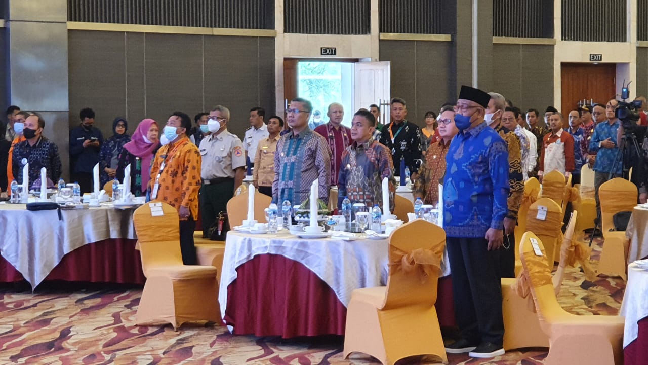 Mitigasi bencana dalam kota, Wali Kota Kendari, Sulkarnain Kadir mengikuti Workshop Pengurangan Resiko Bencana yang diselenggarakan oleh Pemerintah Kota Palu. Foto: Ist