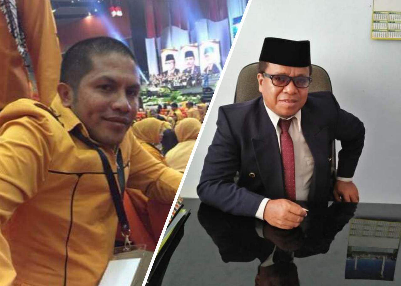 Irwan, calon Ketua DPRD Muna pengganti La Saemuna dan Sekwan, Edi Ridwan. Foto: Ist