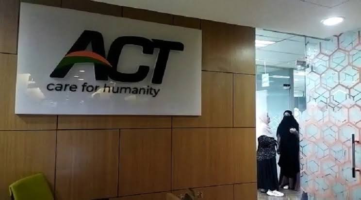 Kantor ACT yang masih dalam penanganan kepolisian. Foto: Repro okezone.com