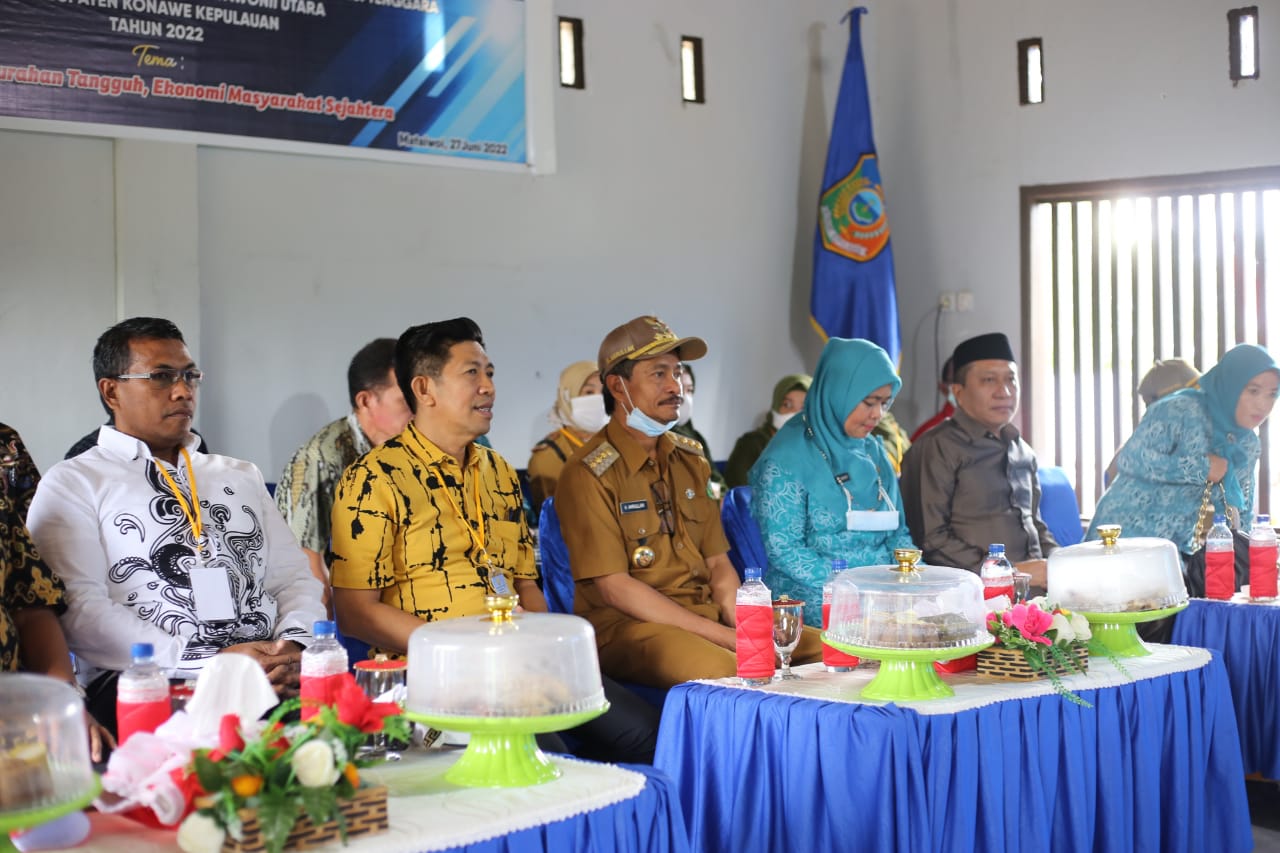 Kegiatan penilaian lomba desa dan kelurahan di Kabupaten Konawe Kepulauan, Provinsi Sulawesi Tenggara. Foto: Ist