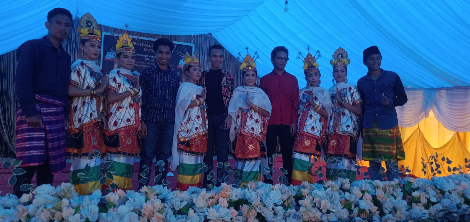 Festival Budaya Muna yang diselenggarakan oleh IPKDN guna melestarikan budaya, serta cinta pada nilai-nilai kearifan lokal. Foto: Ist.