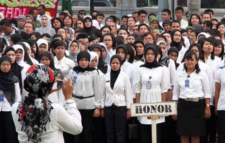 Pendataan tenaga honorer di Kolaka Utara bertujuan untuk mengetahui jumlah honorer. Foto: Ist.