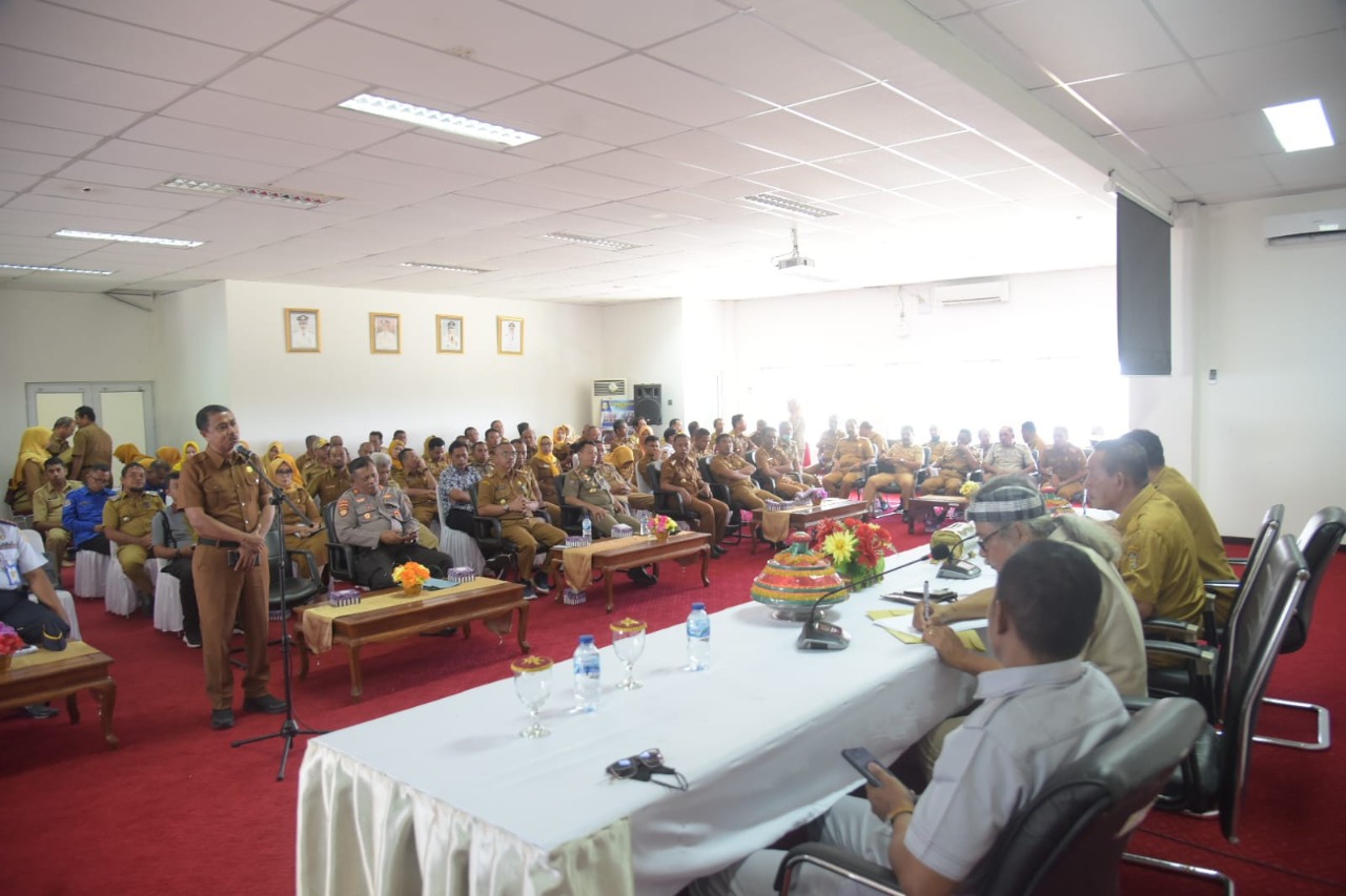 Pemkab Buton mempersiapkan penyambutan peserta dari 17 kabupaten/kota yang akan dipimpin oleh kepala daerahnya masing-masing. Foto: Dok. Pemkab Buton