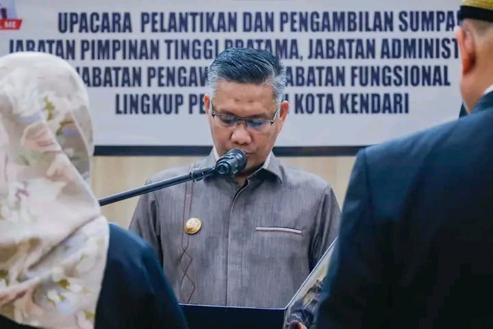 Sebulan lagi Sulkarnain Kadir akan turun takhta karena masa jabatannya sebagai Wali Kota Kendari berakhir 9 Oktober 2022. Foto: Ist.