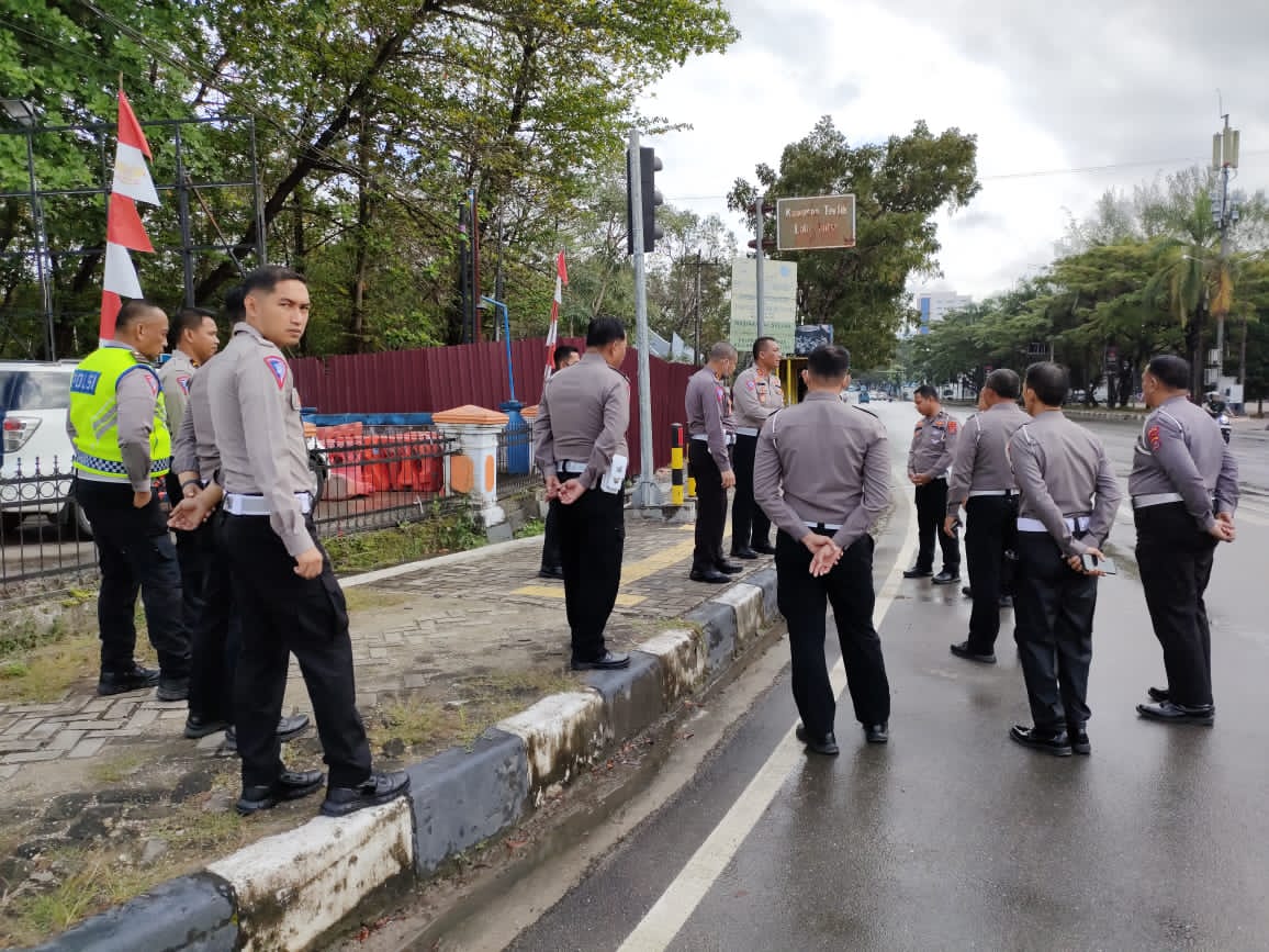 Survei lokasi dilaksanakan untuk melakukan pendataan terhadap kesiapan ETLE yang akan launching pada 22 September mendatang. Foto: Ist.