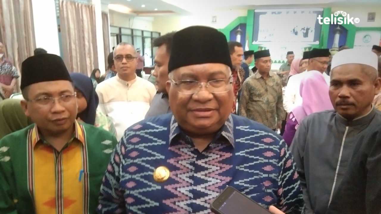 Gubernur Sulawesi Tenggara, Ali Mazi akan melantik Pj Wali Kota Kendari pada 10 Oktober 2022. Foto: Musdar/Telisik