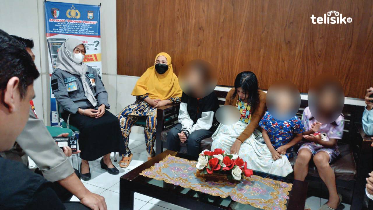 Korban dan pelaku kasus pencurian saat didamaikan oleh kapolrestabes Makassar Kombes Pol Budi Harianto. Foto: Rezki Mas'ud/Telisik