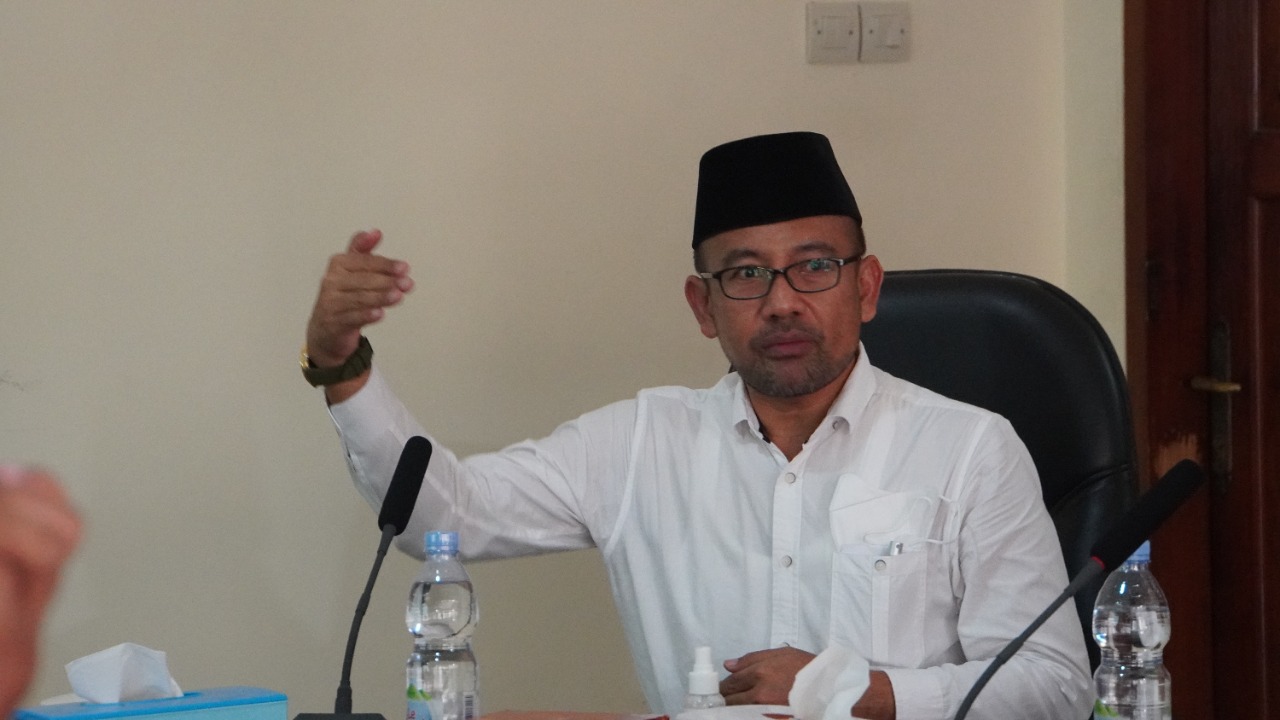 Sekretaris PW NU JawaTimur Prof Akh Muzakki soal penolakan Surabaya Islamic Festival. Foto: Ist
