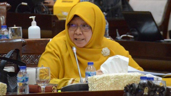 Anggota Komisi XI DPR RI, Anis Byarwati dalam kesempatan rapat di Komisi XI DPR RI beberapa waktu lalu. Foto : Ist.