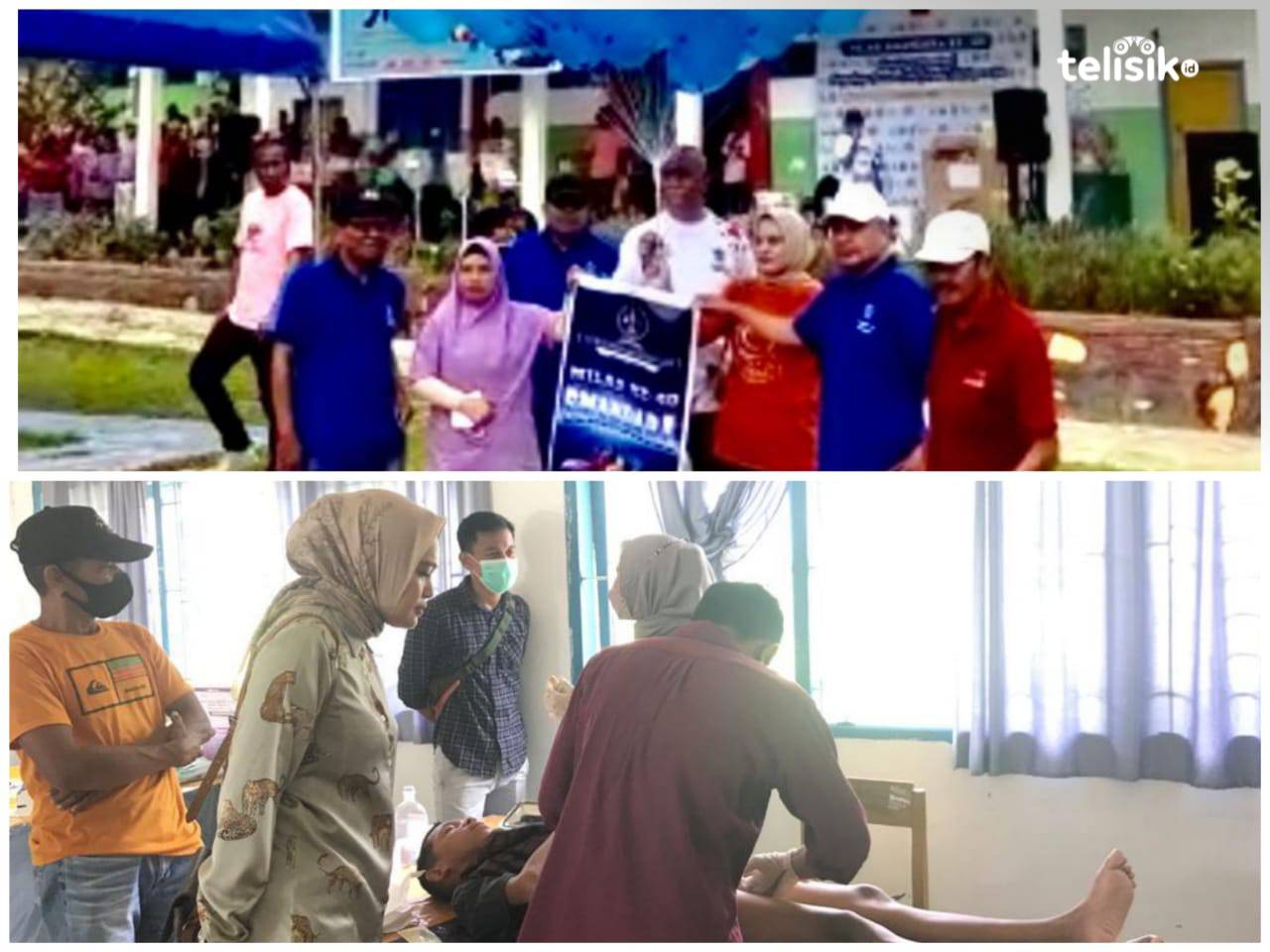 Ketua Harian IKA SMANDARA, Sitti Nuraidha Aho dalam perayaan Milad ke-40. Foto : Sunaryo/Telisik