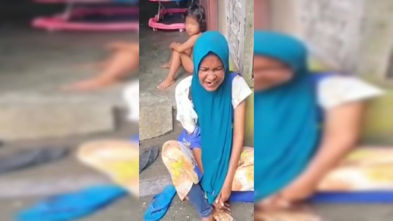 Tangkapan layar video viral pelaku penculikan anak di Kabupaten Langkat, Provinsi Sumatera Utara. Foto: screenshot video viral