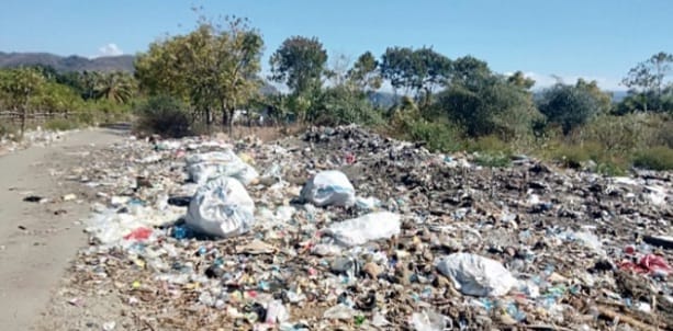 Potret sampah di TPS Manggarai, Nusa Tenggara Timur. Foto: Ist