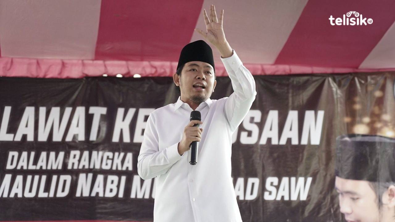 Bendahara Ansor Jawa Timur, Gus Fawait, menolak adanya politik identitas jelang Pemilu 2024. Foto: Yudhie/Telisik