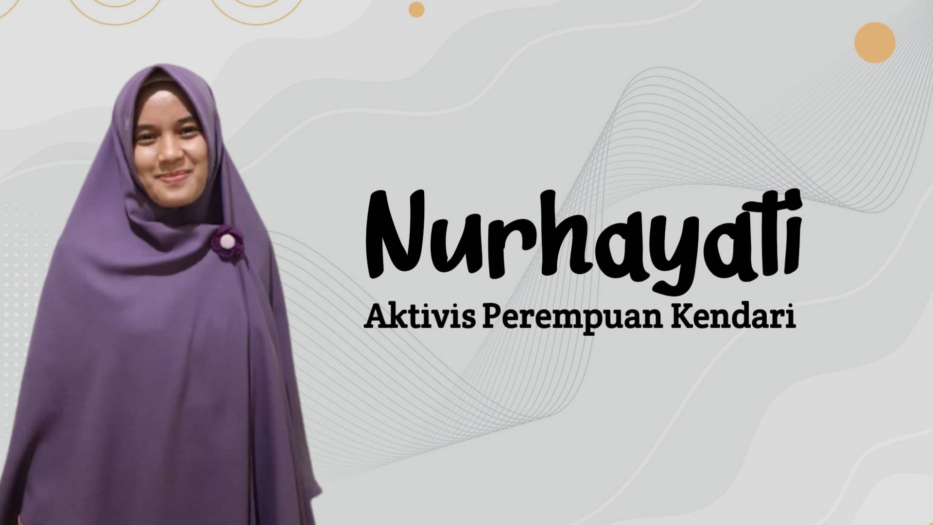 Nurhayati, S.S.T, Aktivis Perempuan Kendari. Foto: Ist.