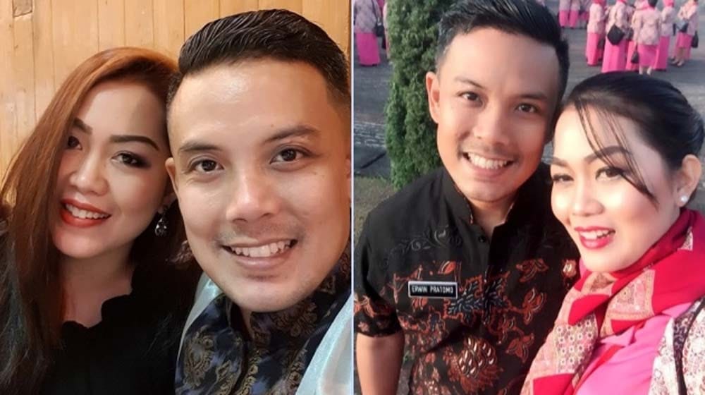 Isu perselingkuhan istri eks Kapolres Baubau, AKBP Erwin Pratomo, Luh Tari, dengan Kasat Lantas Polres Baubau, Iptu Jajat Sudrajat terus jadi perhatian publik. Foto: Repro Kloase