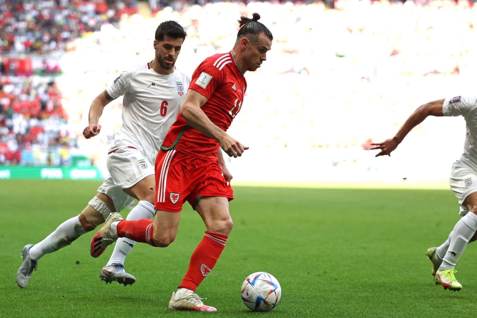 Kekalahan Wales membuat Gareth Bale dkk terancam pulang lebih awal. Pasalnya, Wales saat ini menjadi juru kunci klasemen Grup B. Foto: Repro Twitter